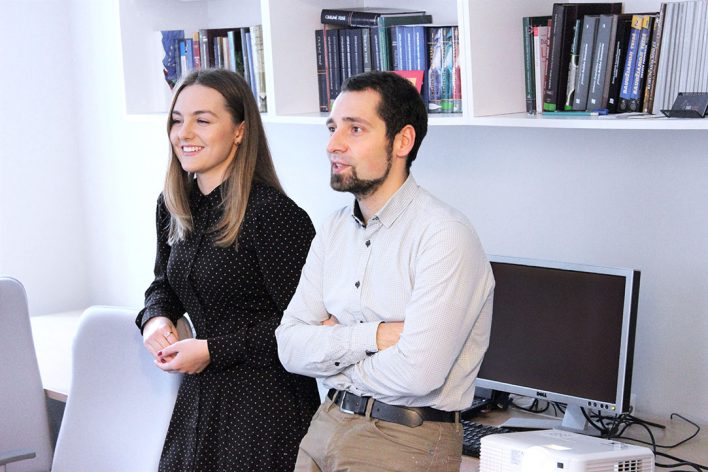 Žmogaus teisių stebėjimo instituto atstovai VU Teisės klinikoje